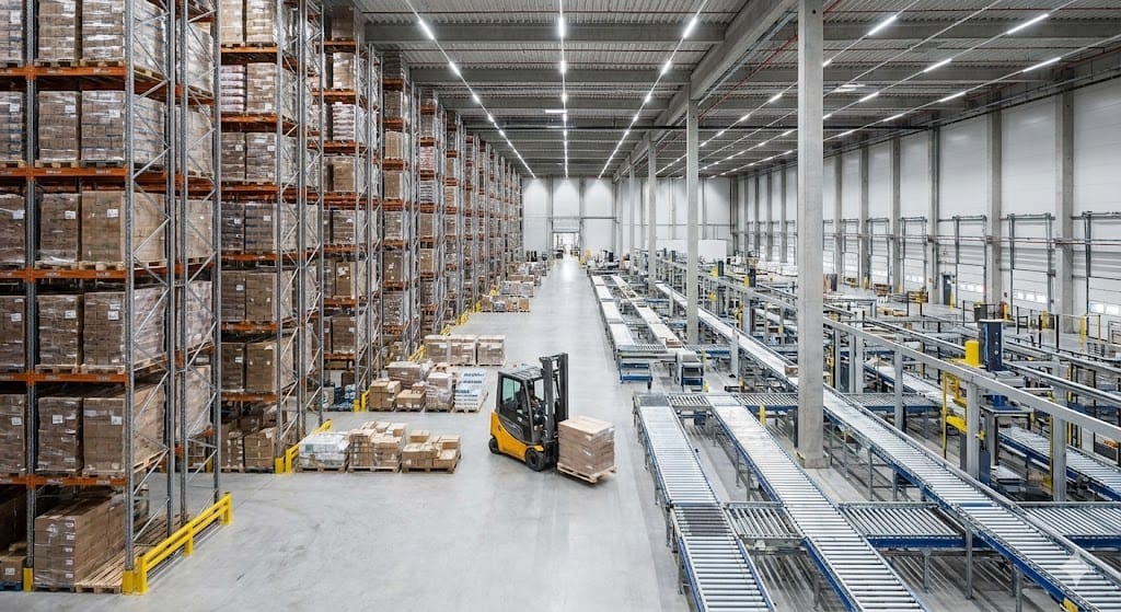 warehouse in chemical distribution