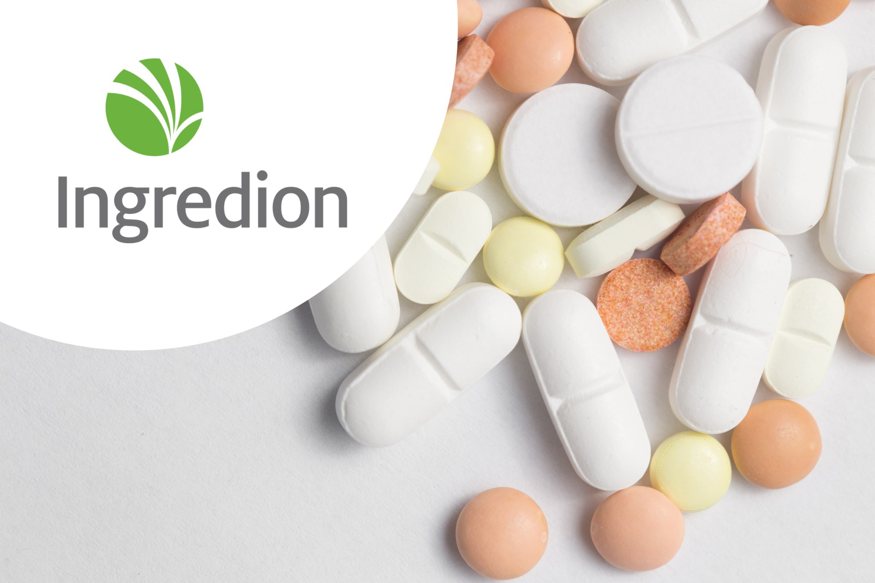 different tablets and pills on the table.