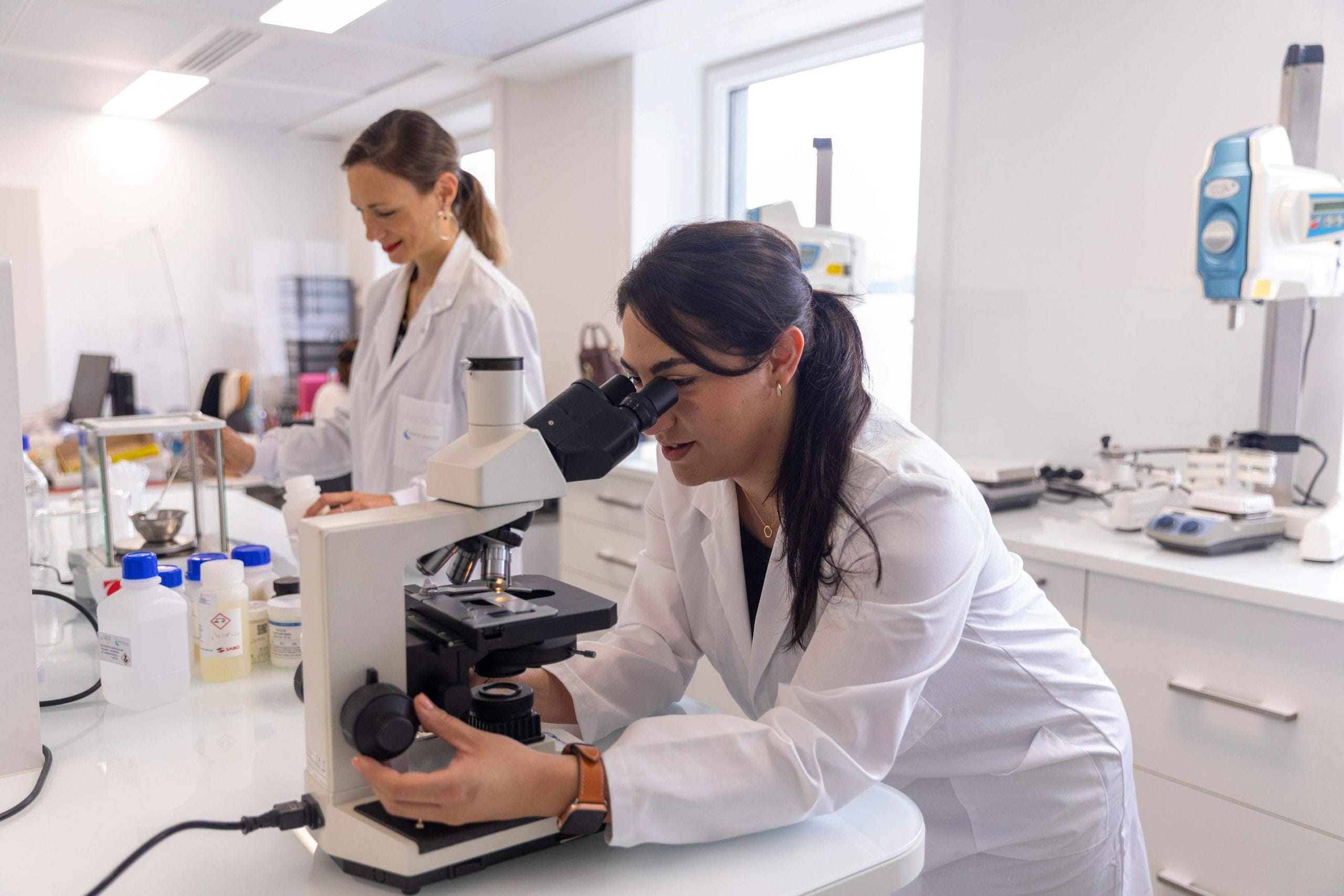 Safic-Alcan cosmetics laboratory in France.