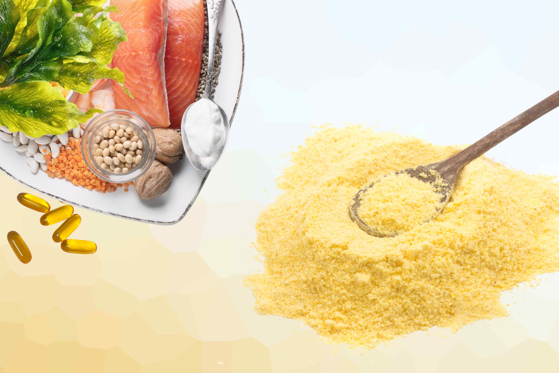 availom high load omega-3 powder platform for dietary supplements.