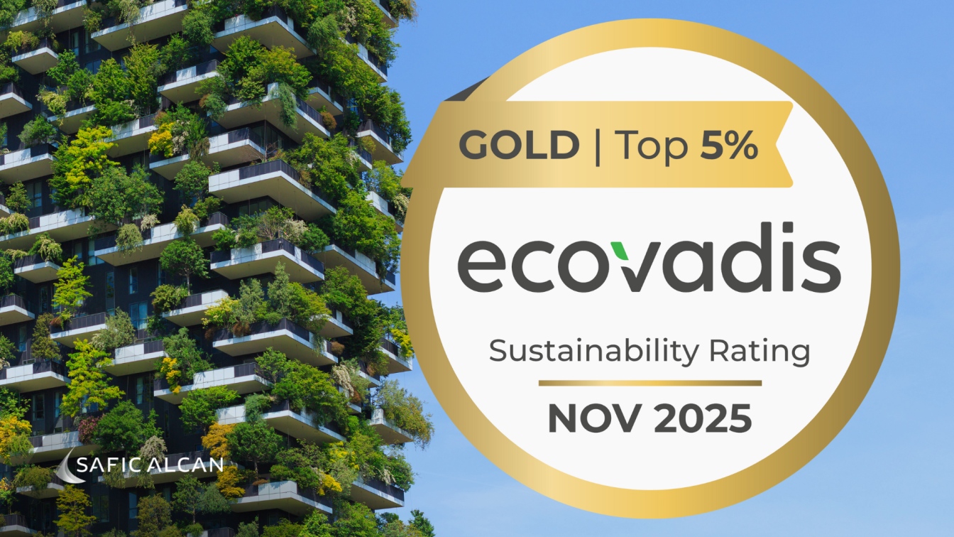 Safic-Alcan EcoVadis Gold rating